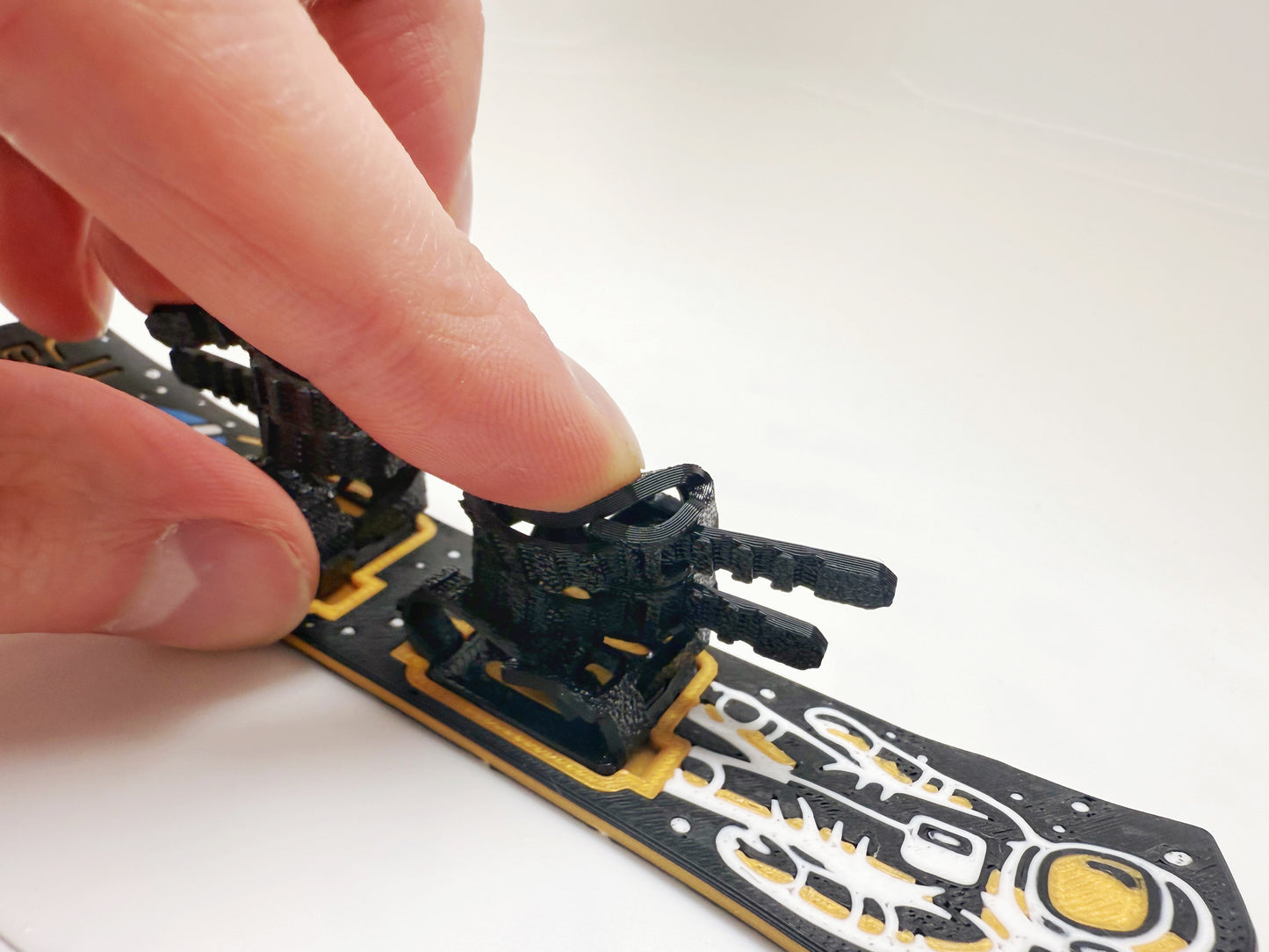 Space Bro - Finger Snowboard