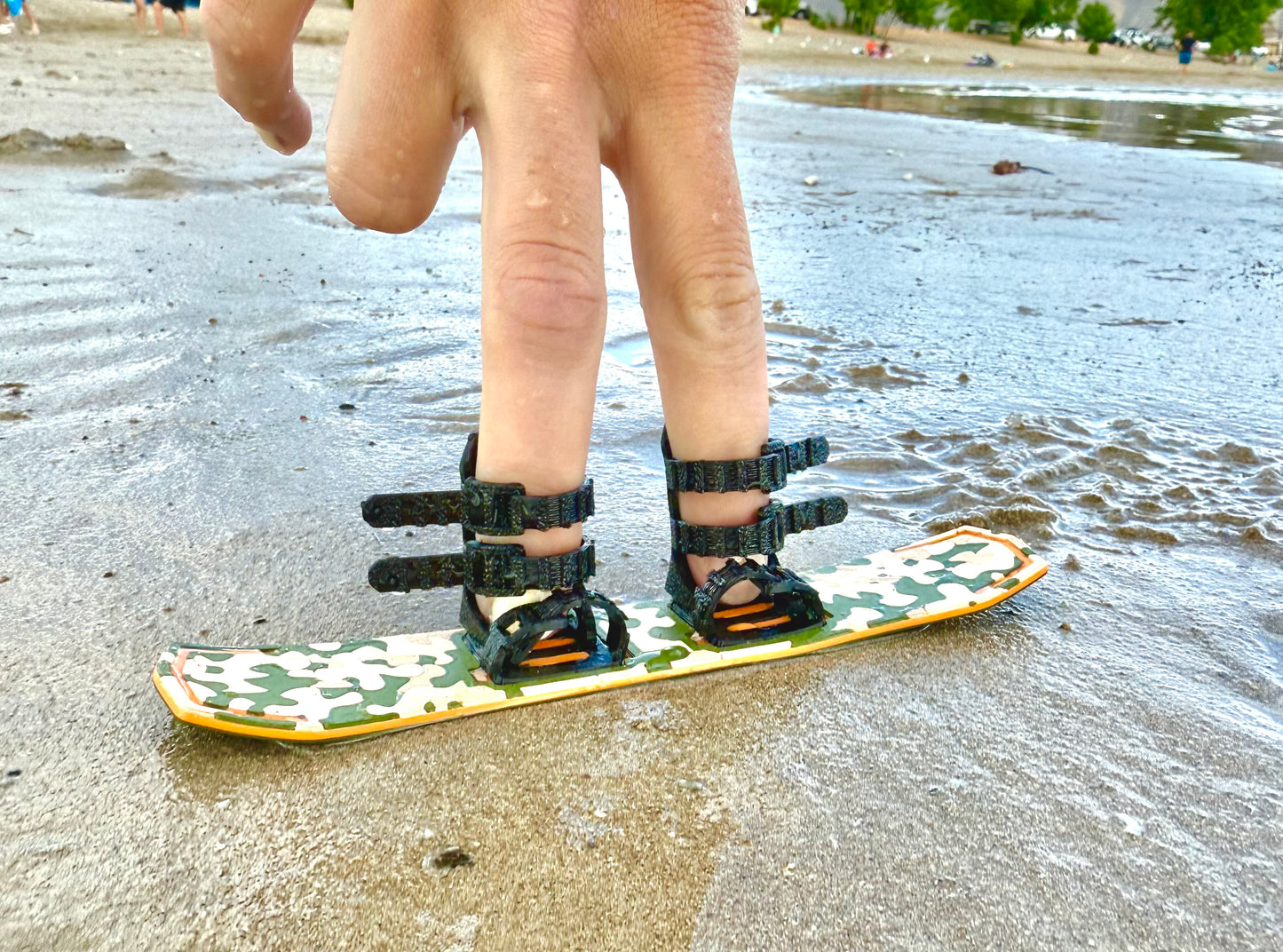 Camo Nation - Finger Snowboard