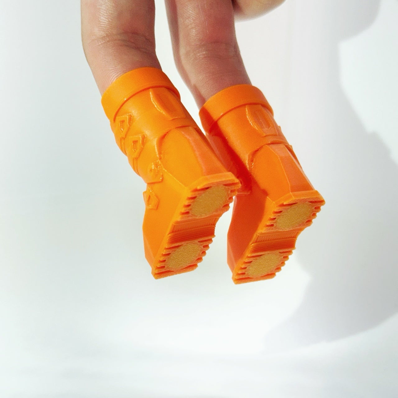 Orange - Dual Mag Finger Boots