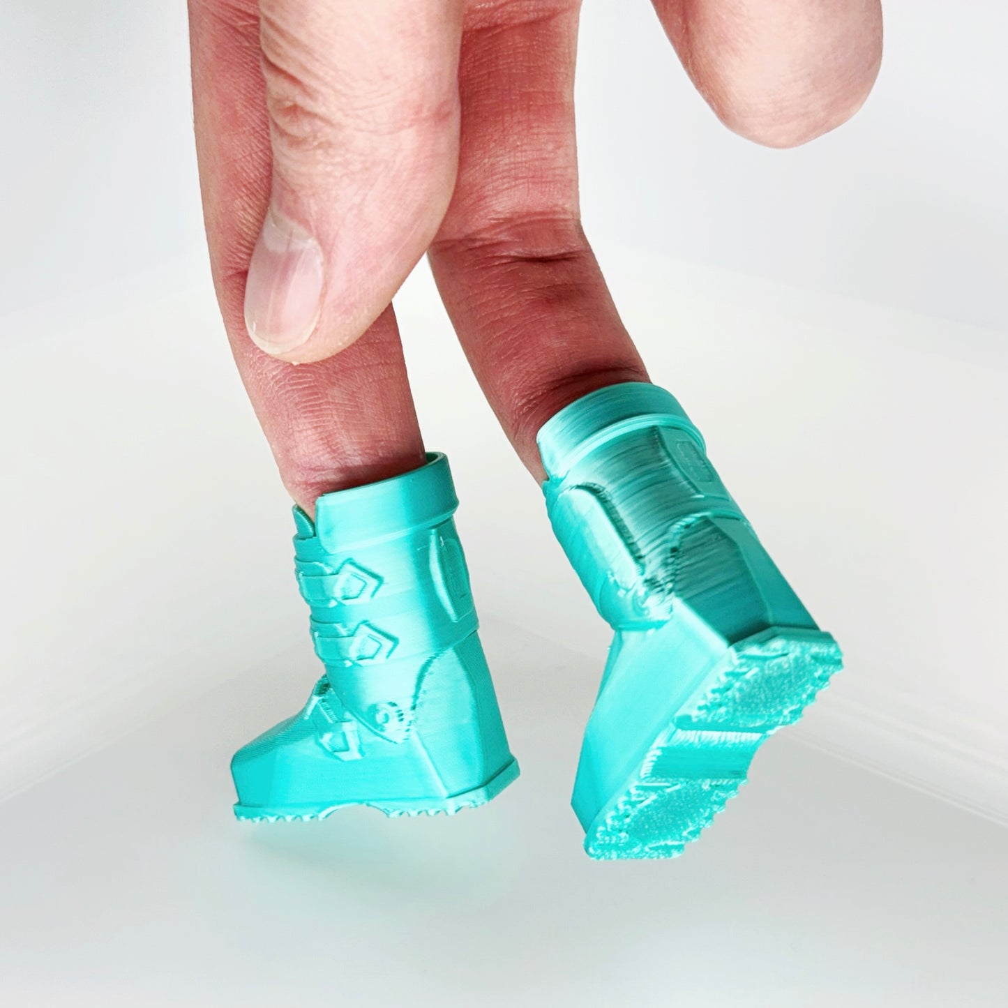 Silk Turquoise - Dual Mag Finger Boots