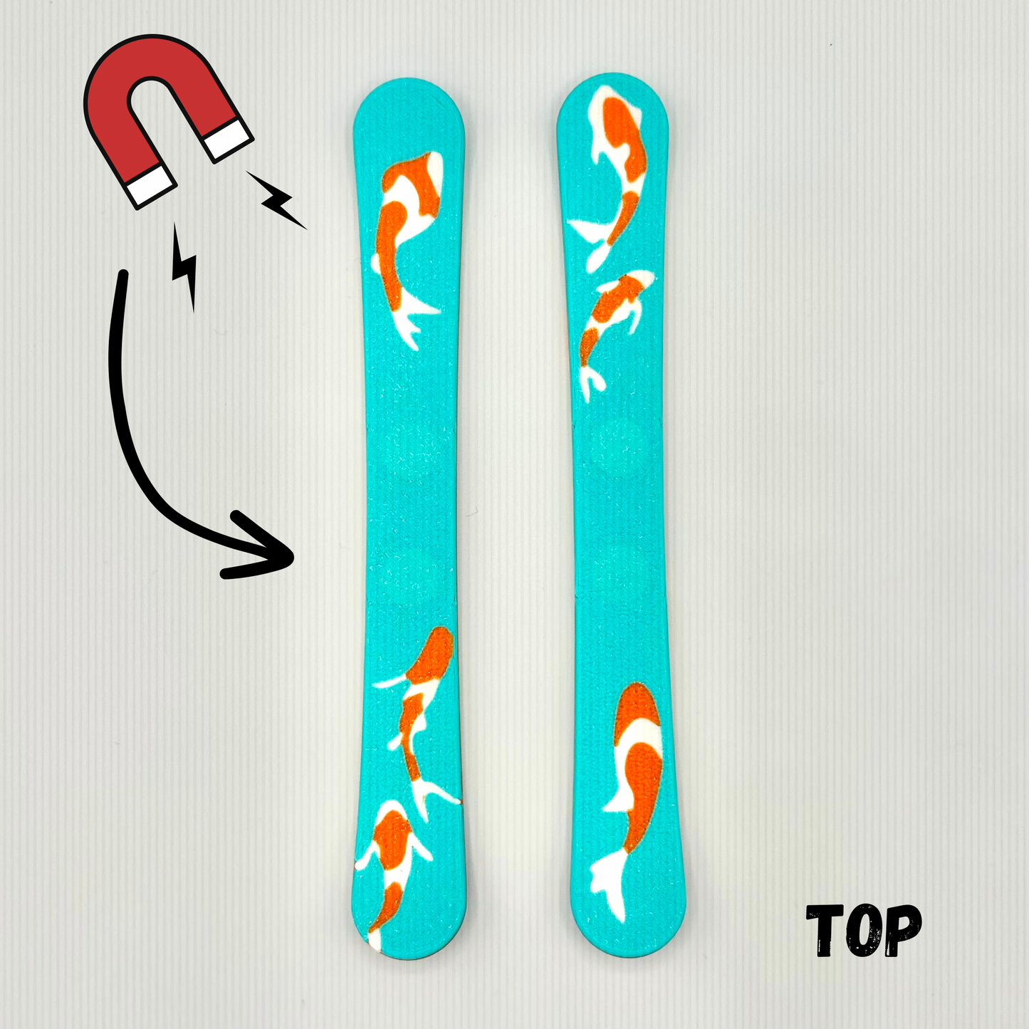 Koi Fish - Dual Mag Finger Skis