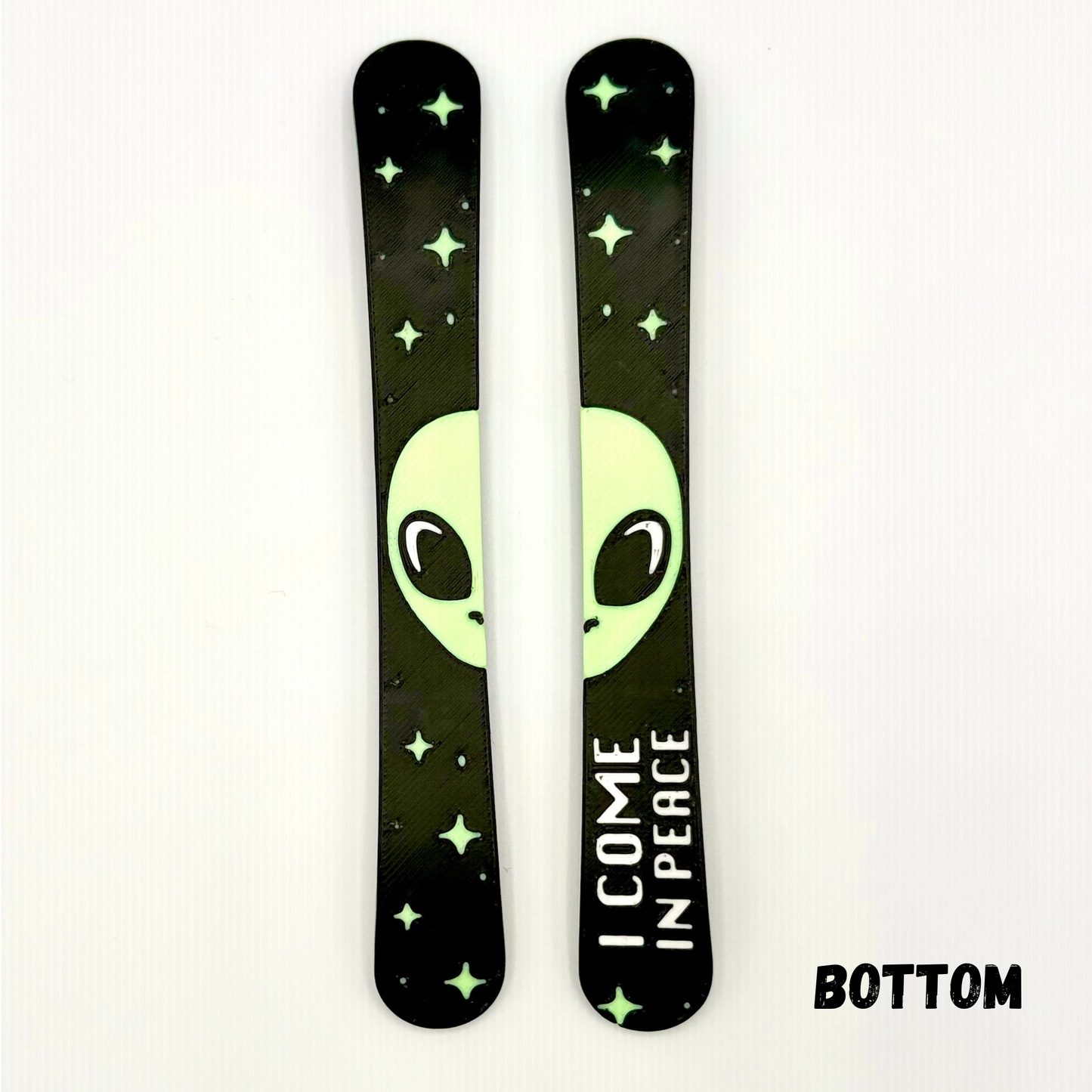 Alien Glow - Dual Mag Finger Skis
