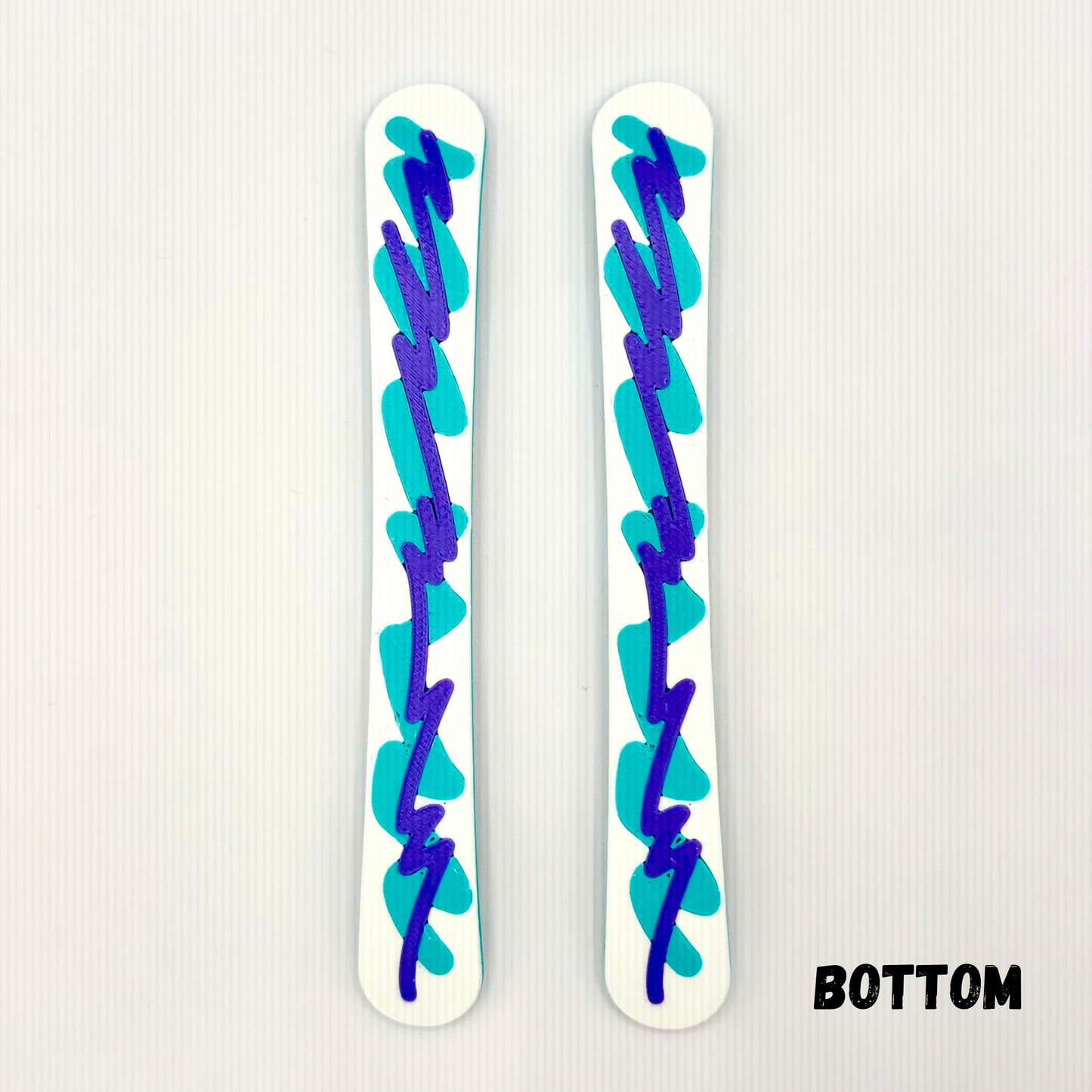 Retro Squiggle - Dual Mag Finger Skis