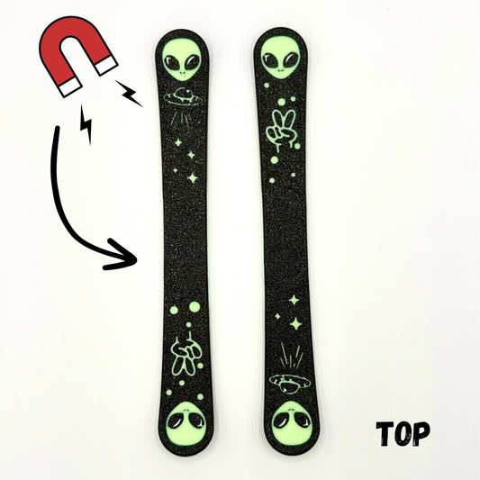 Alien Glow - Dual Mag Finger Skis
