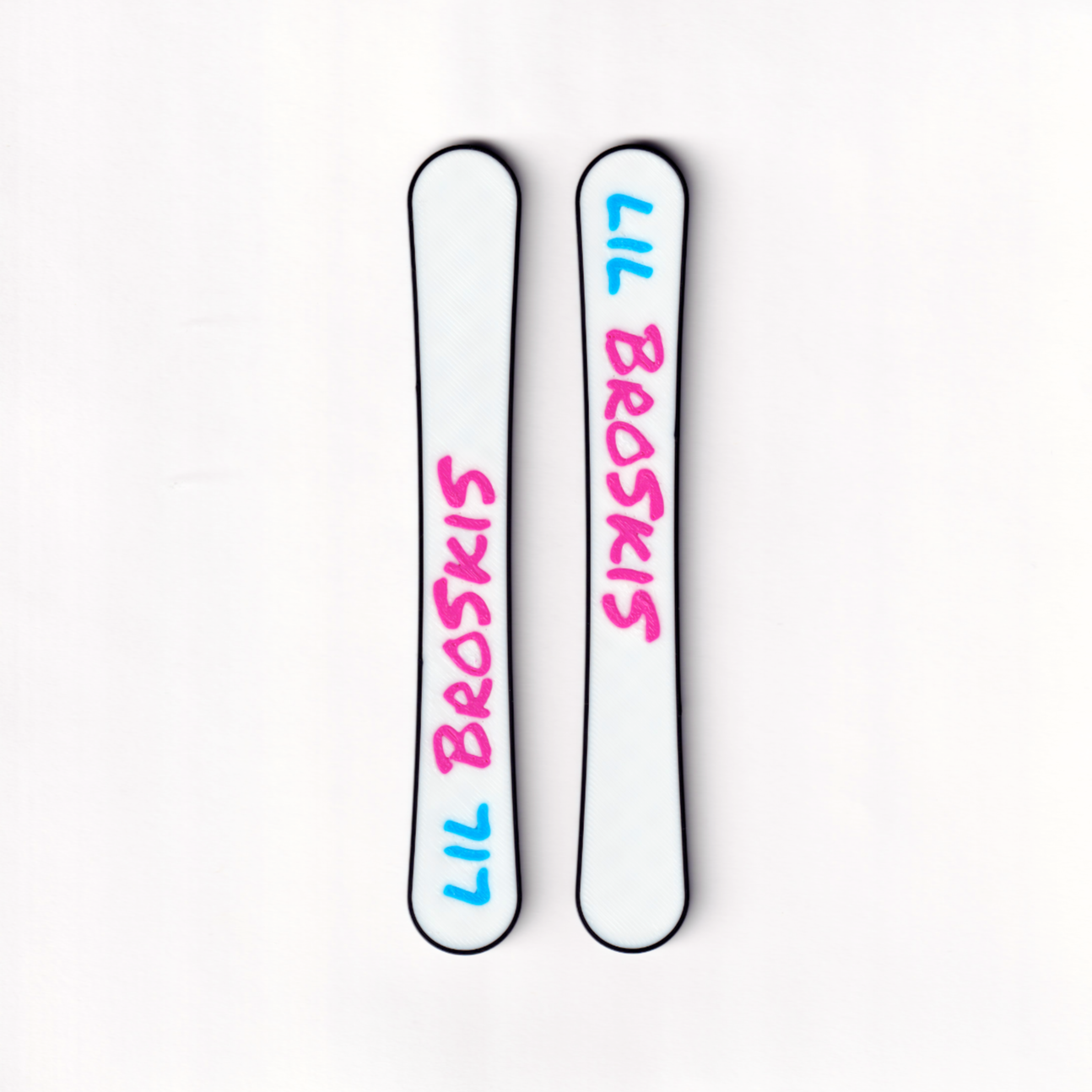 Cyan Grid - Dual Mag Finger Skis