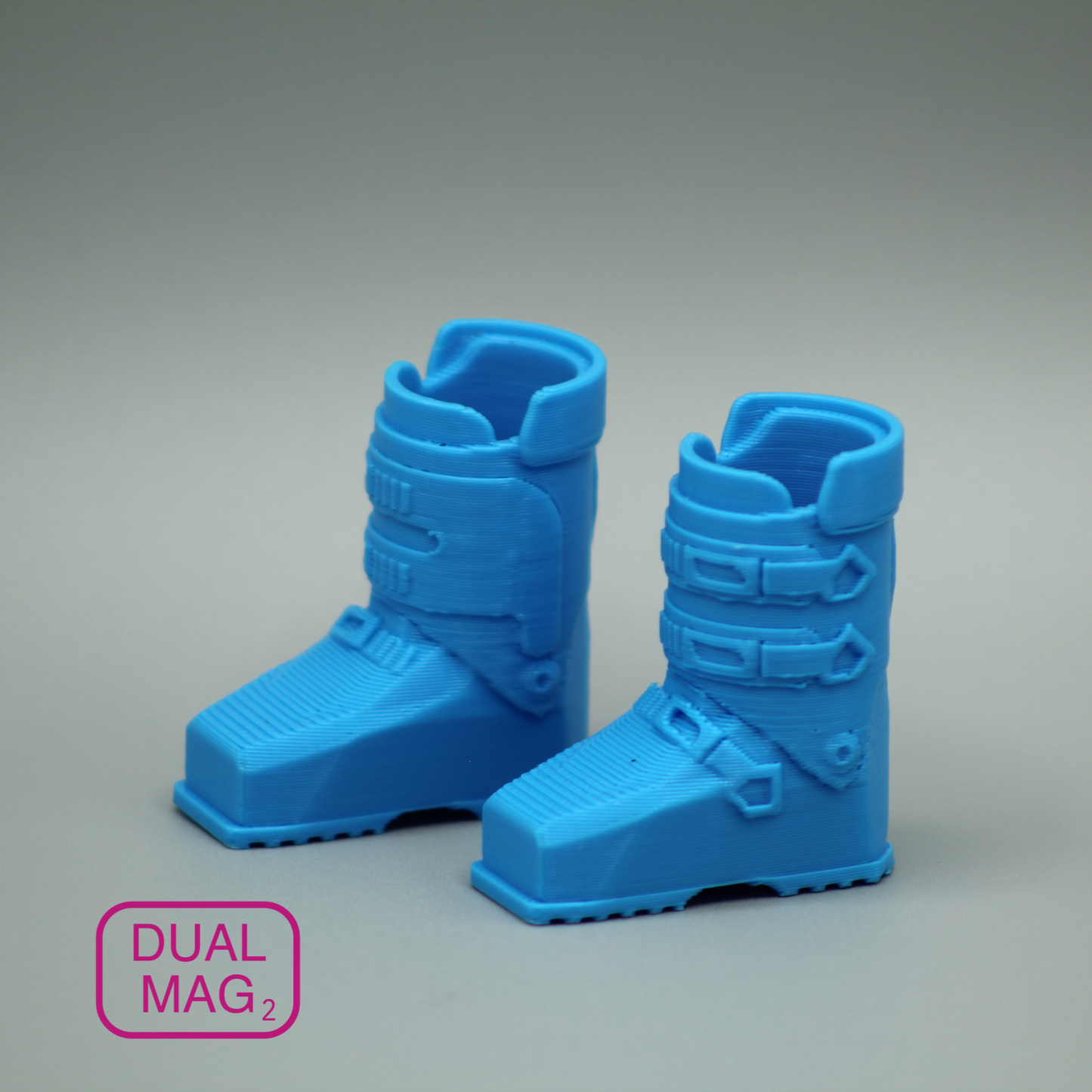 Cyan - Dual Mag Finger Boots