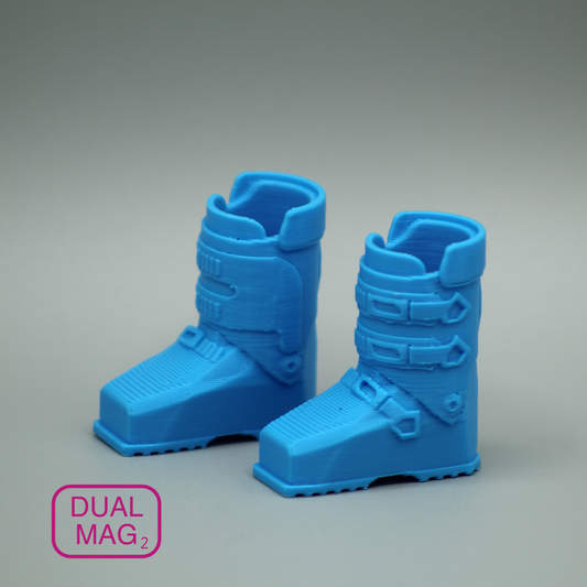 Cyan - Dual Mag Finger Boots