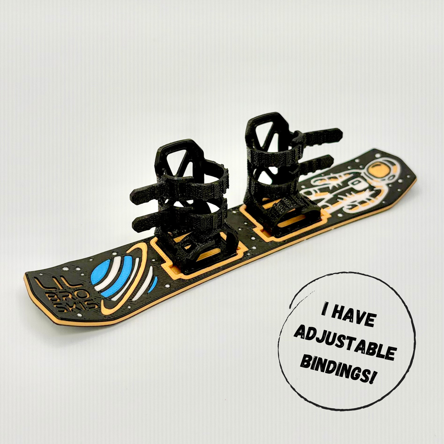 Space Bro - Finger Snowboard