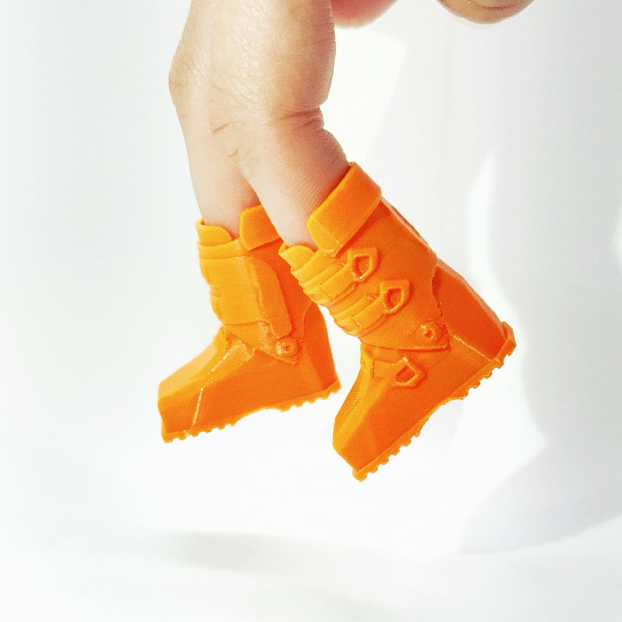 Orange - Dual Mag Finger Boots