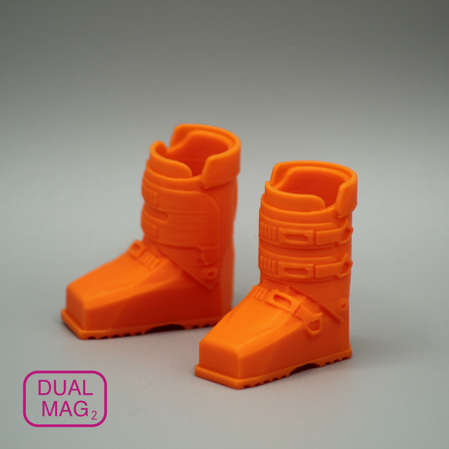Orange - Dual Mag Finger Boots