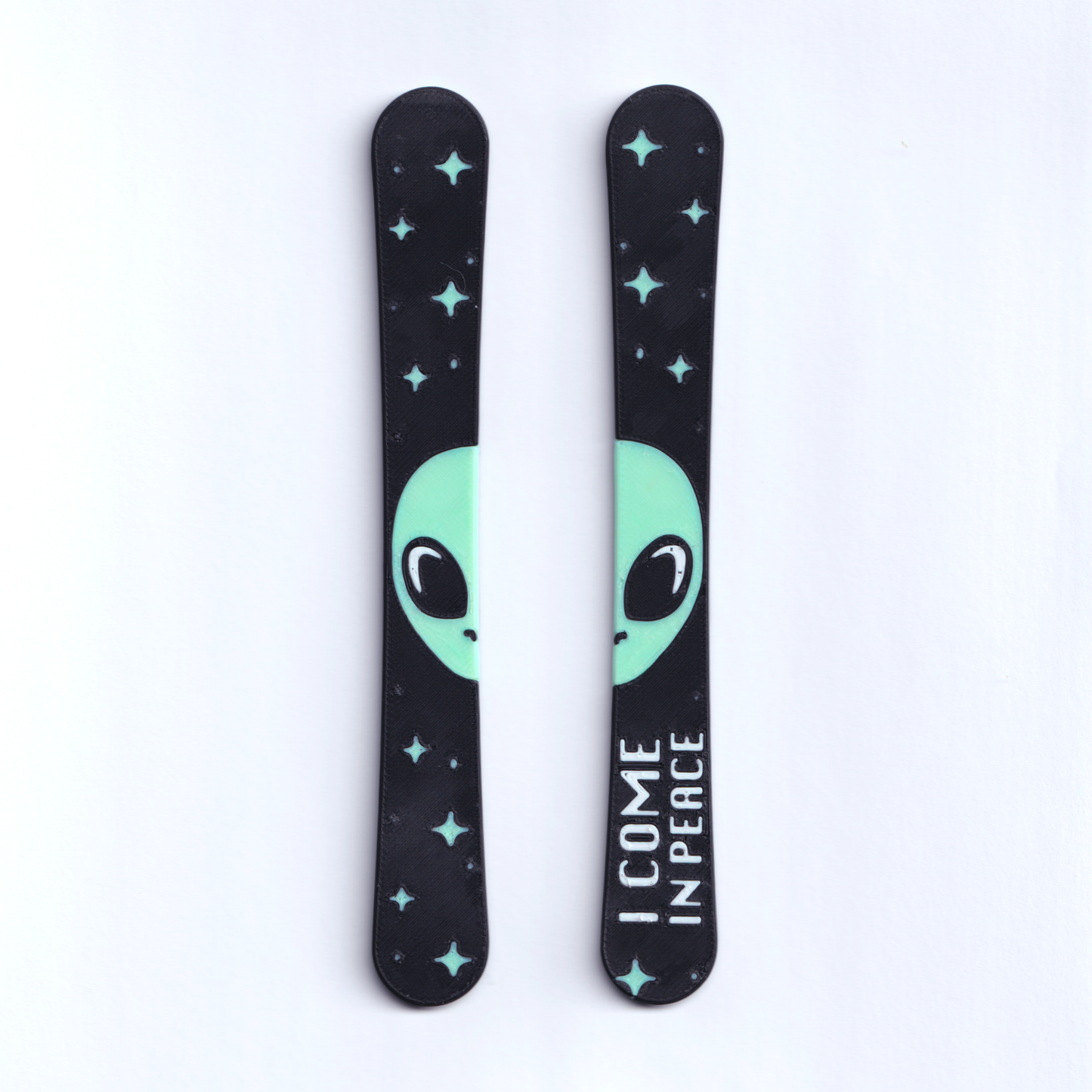 Alien Glow - Dual Mag Finger Skis