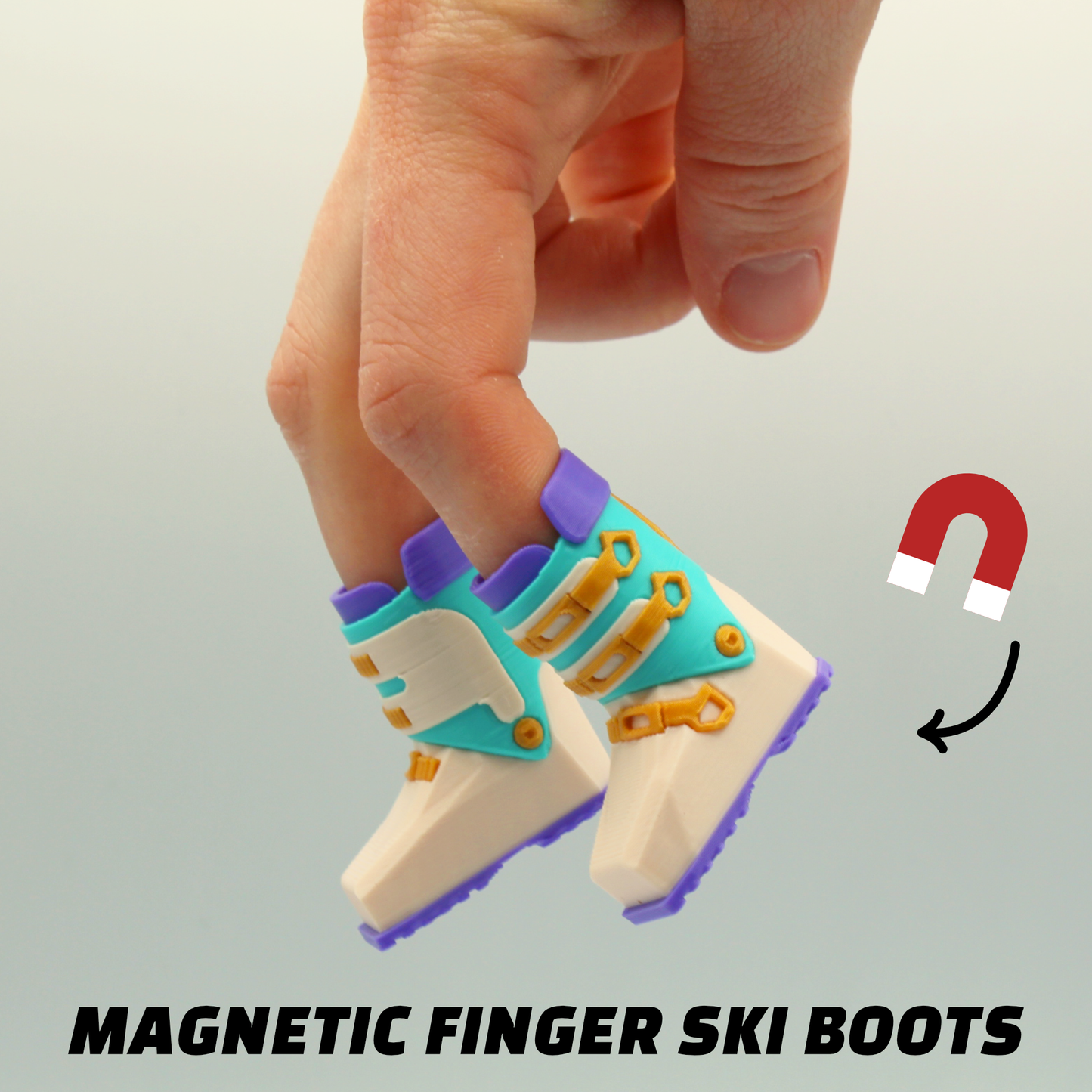 Gulp-92 - Magnetic Ski Boots