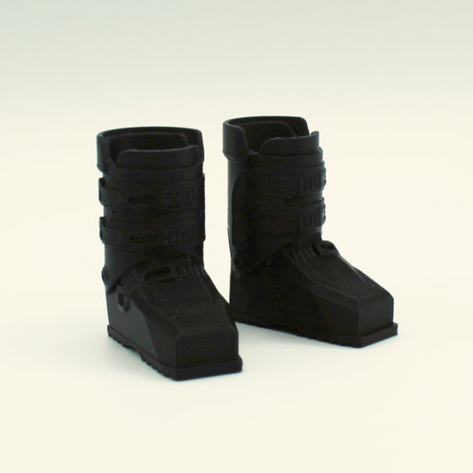Black - Magnetic Ski Boots