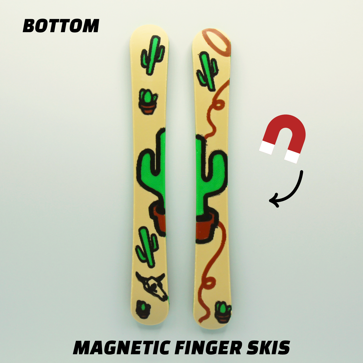 Cactus - Magnetic Finger Skis
