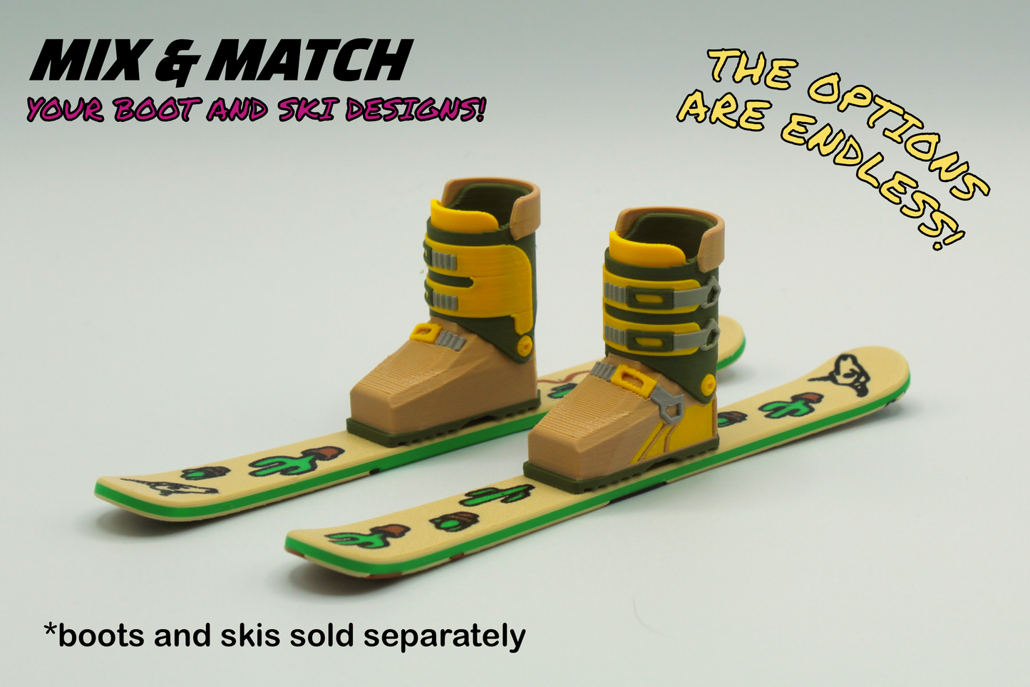 Cactus - Magnetic Finger Skis