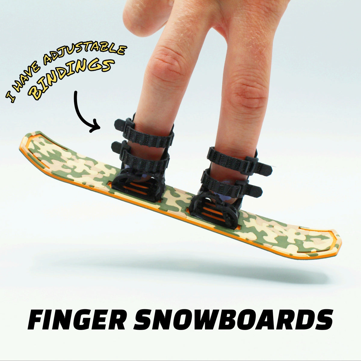 Camo Nation - Finger Snowboard