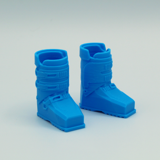 Cyan - Magnetic Ski Boots