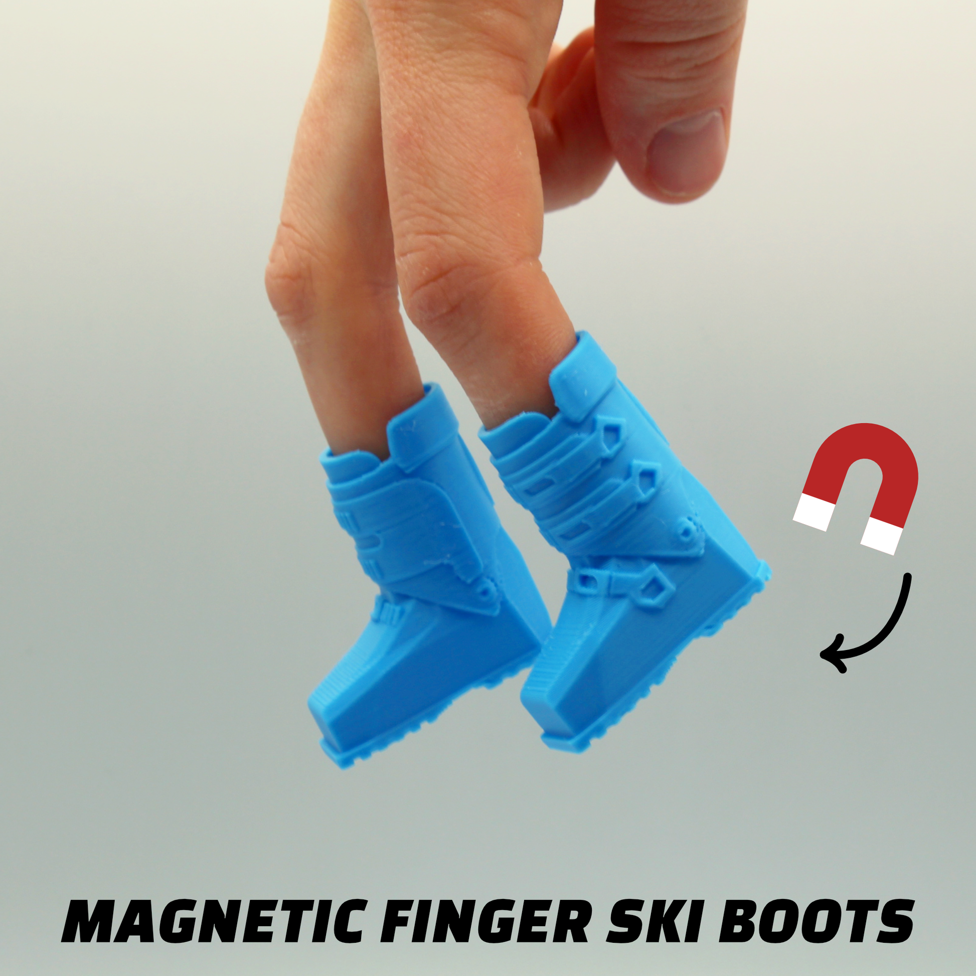 Cyan | Magnetic Finger Boots | LIL BROSKIS™