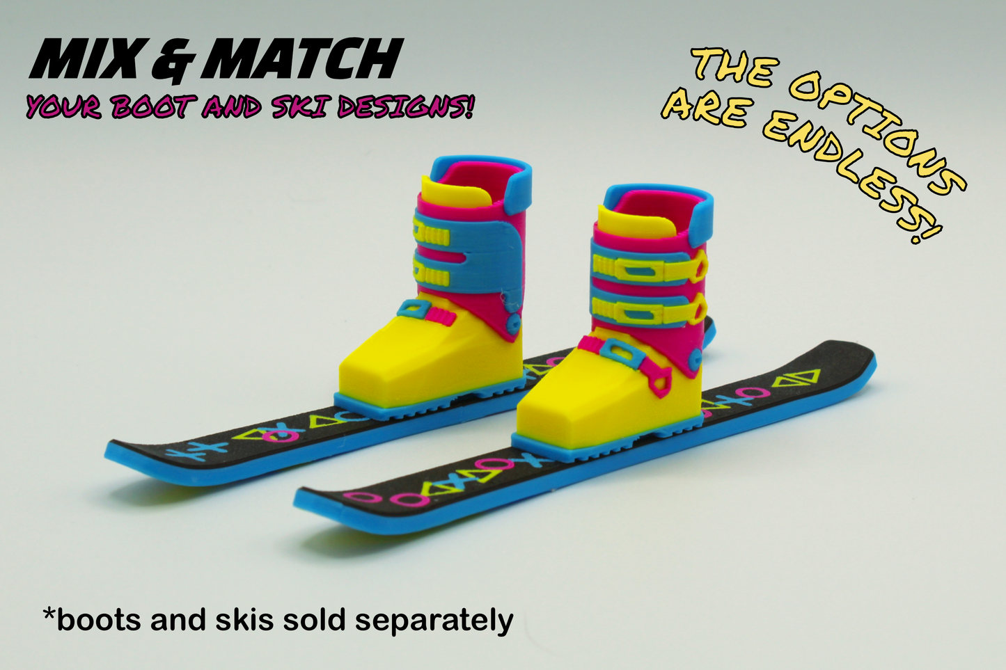 Highlighter - Magnetic Ski Boots