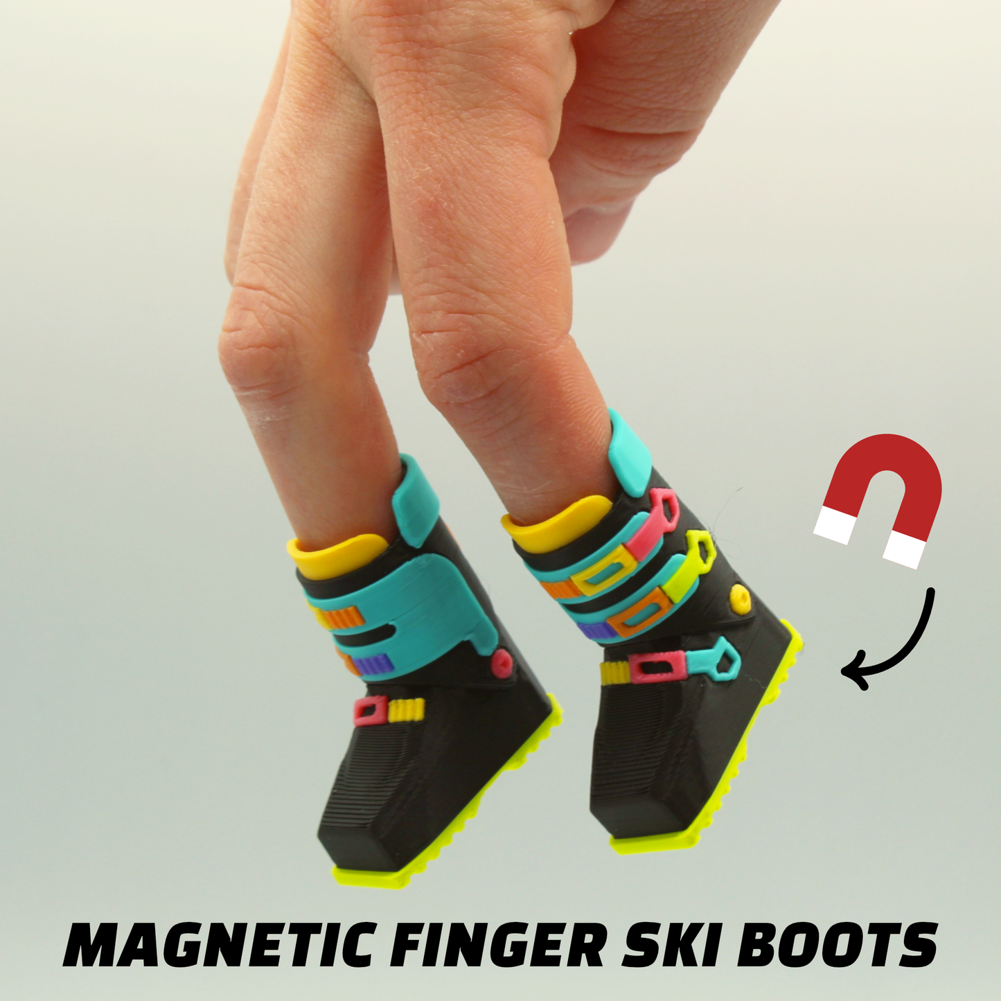 Paint Boots - Magnetic Ski Boots