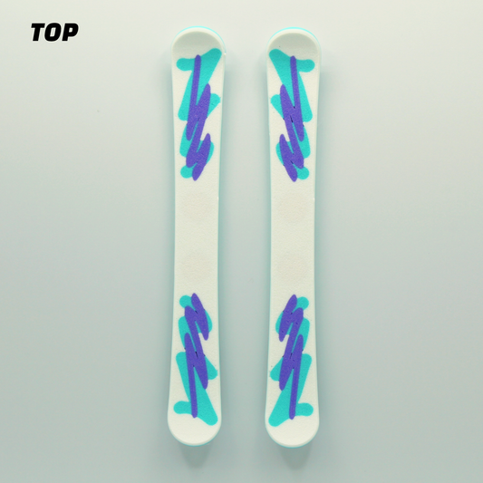 Retro Squiggle - Magnetic Finger Skis