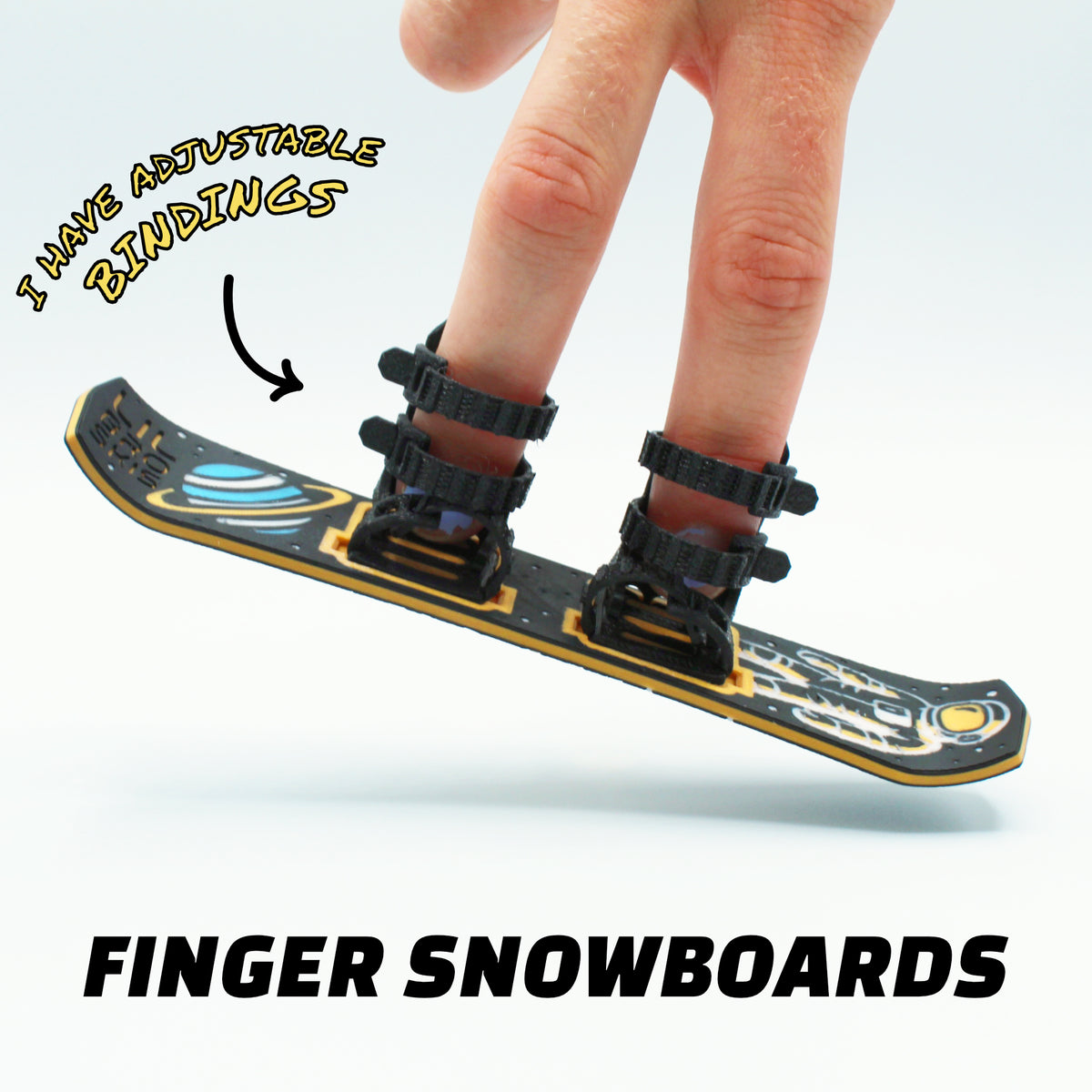 Space Bro - Finger Snowboard